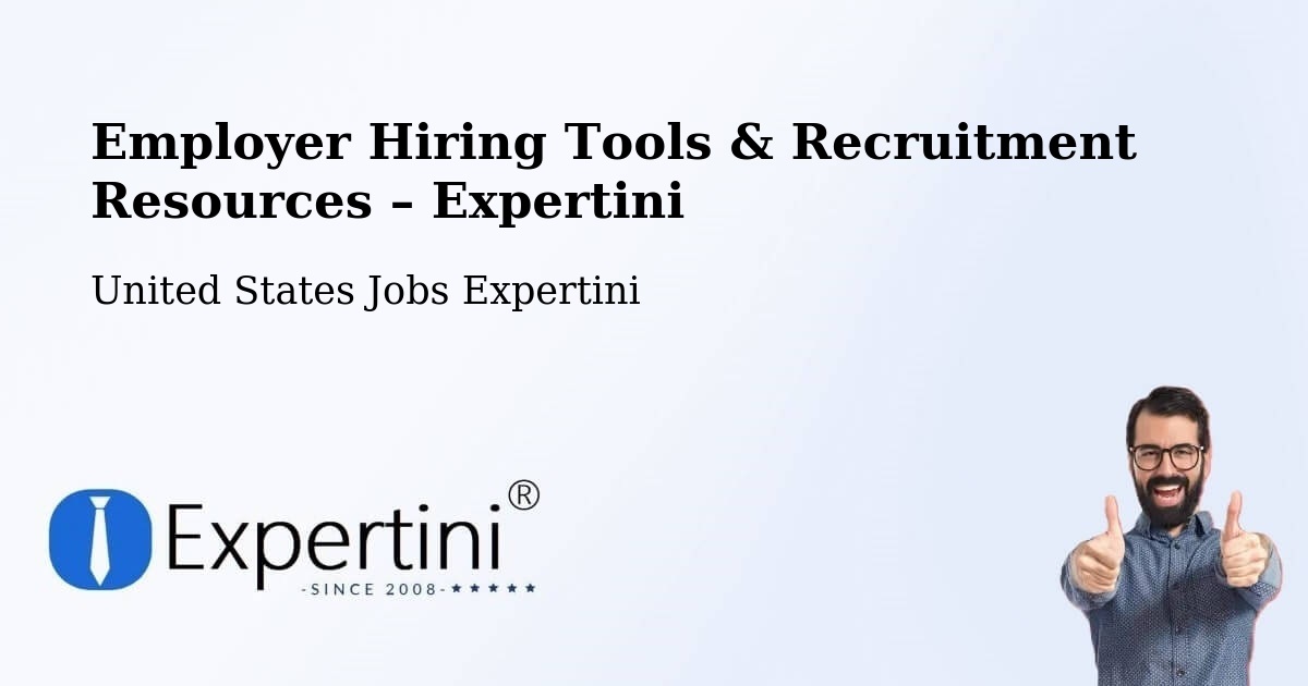 Employer Hiring Tools & Recruitment Resources – Alabaster - Alabaster, United States Jobs Expertini